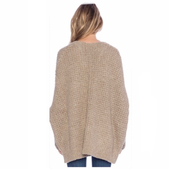 Free People Breeze Knit Slouchy Sweater Cardigan - Picture 5 of 13